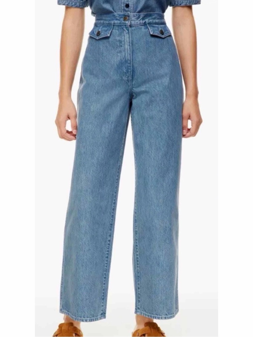 Aritzia Wilfred Free Range Jeans Blue
